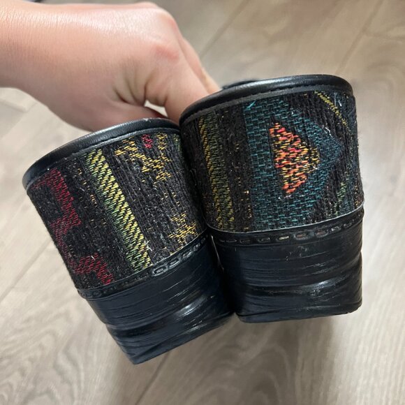 Dansko Aztec Southwestern Clogs size 41 US 10.5-11 - Picture 2 of 5